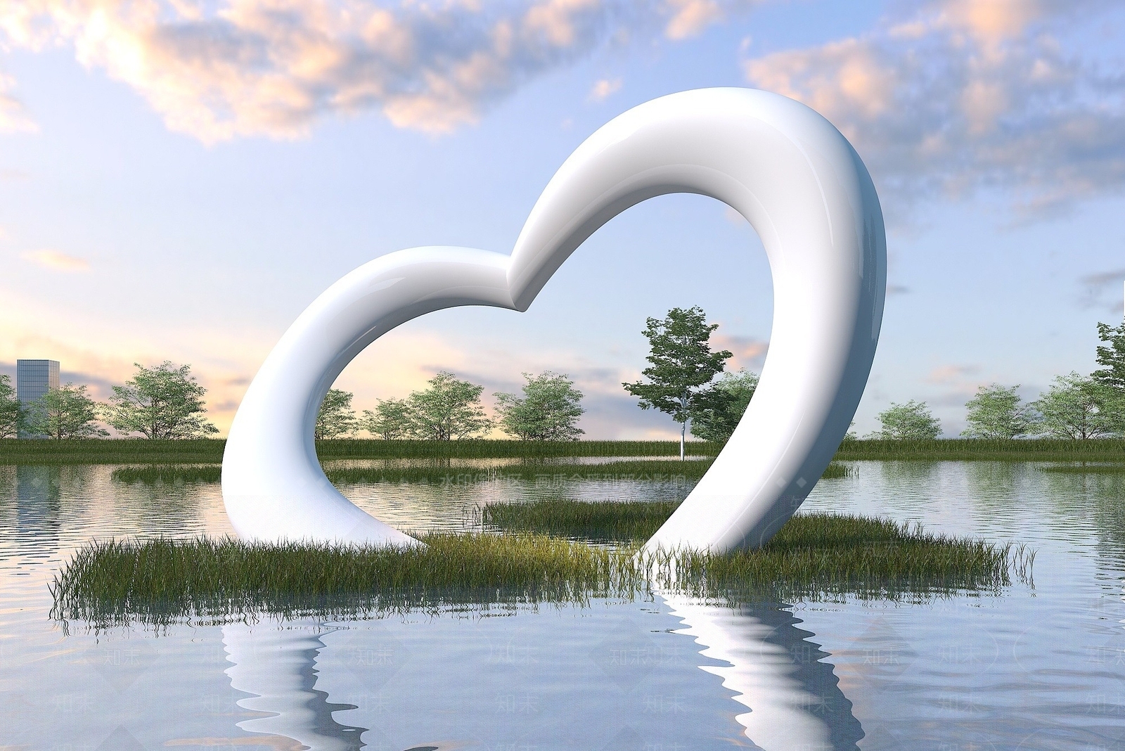 现代其他景观小品3D模型下载【ID:1190486590】