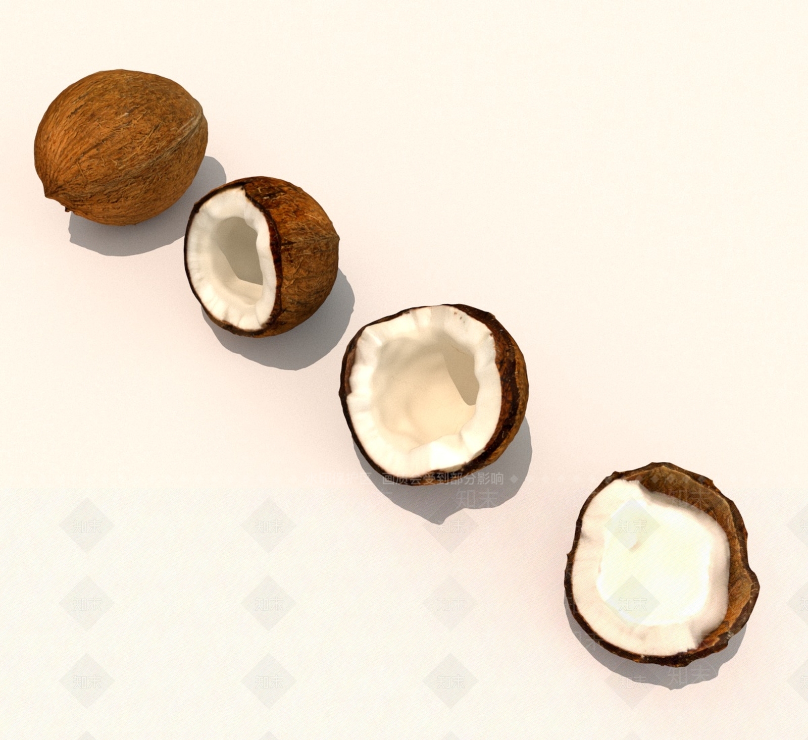 酒水食物3D模型下载【ID:1190491323】