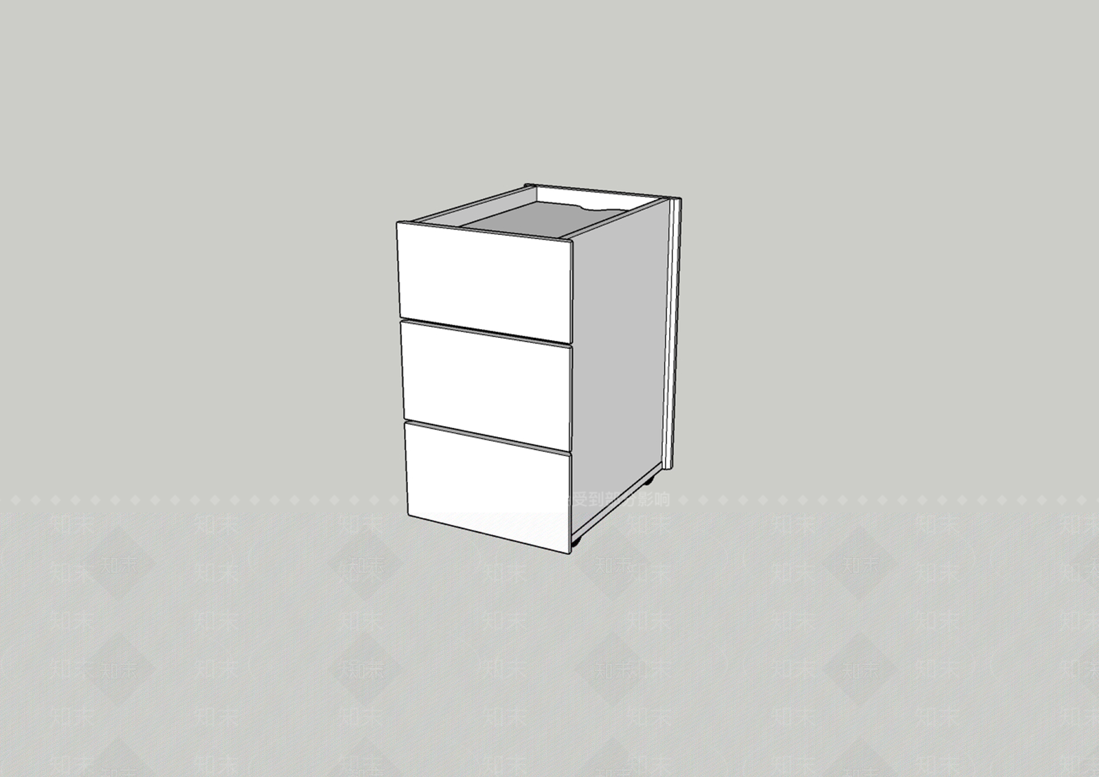 现代其他办公区域SU模型下载【ID:1190505683】