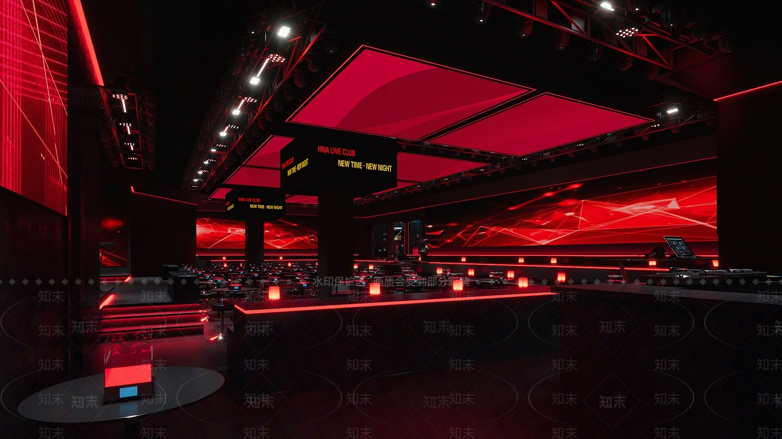 现代酒吧3D模型下载【ID:1190520437】