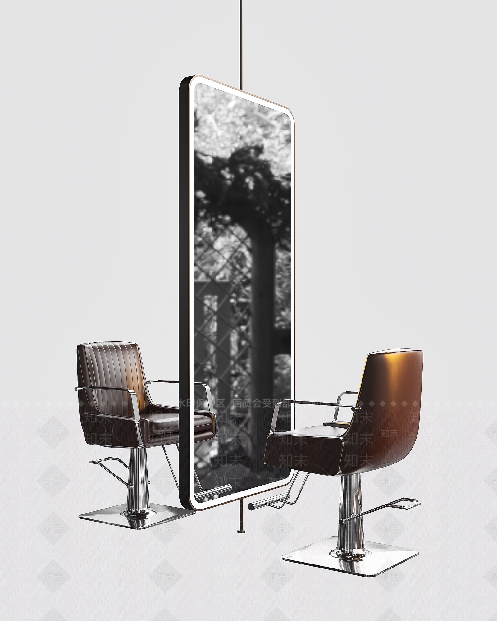 现代工业办公椅3D模型下载【ID:1190509758】