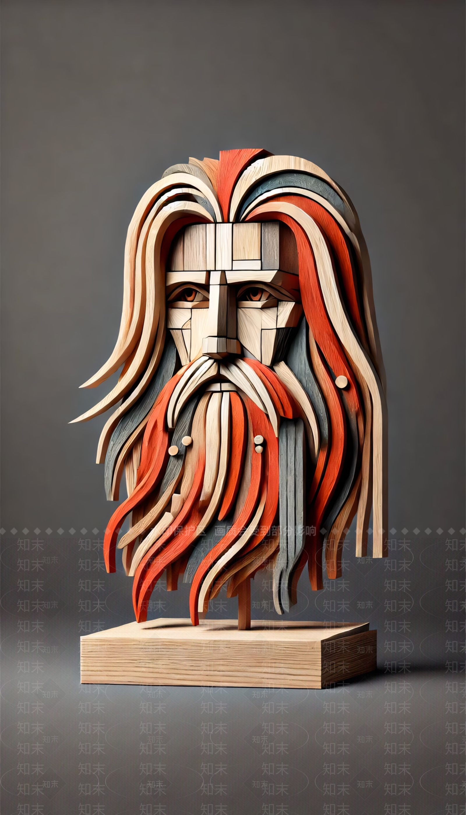现代艺术装置3D模型下载【ID:1190515298】