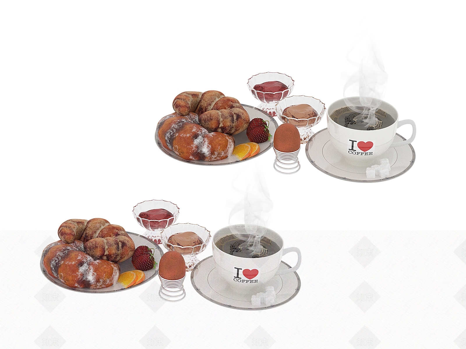 酒水食物3D模型下载【ID:1190517183】