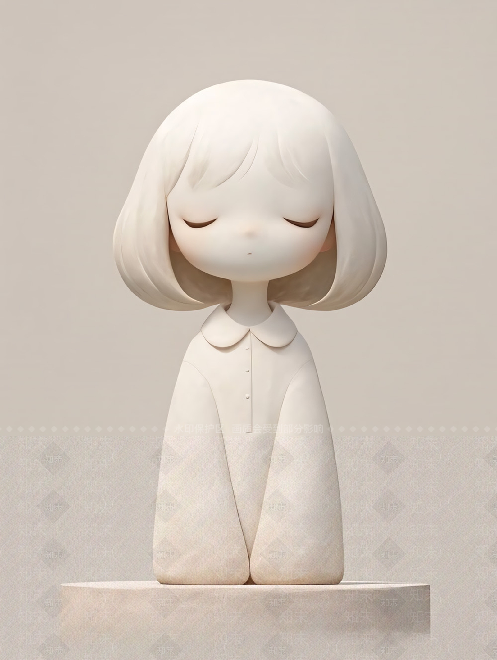 现代艺术装置3D模型下载【ID:1190518043】