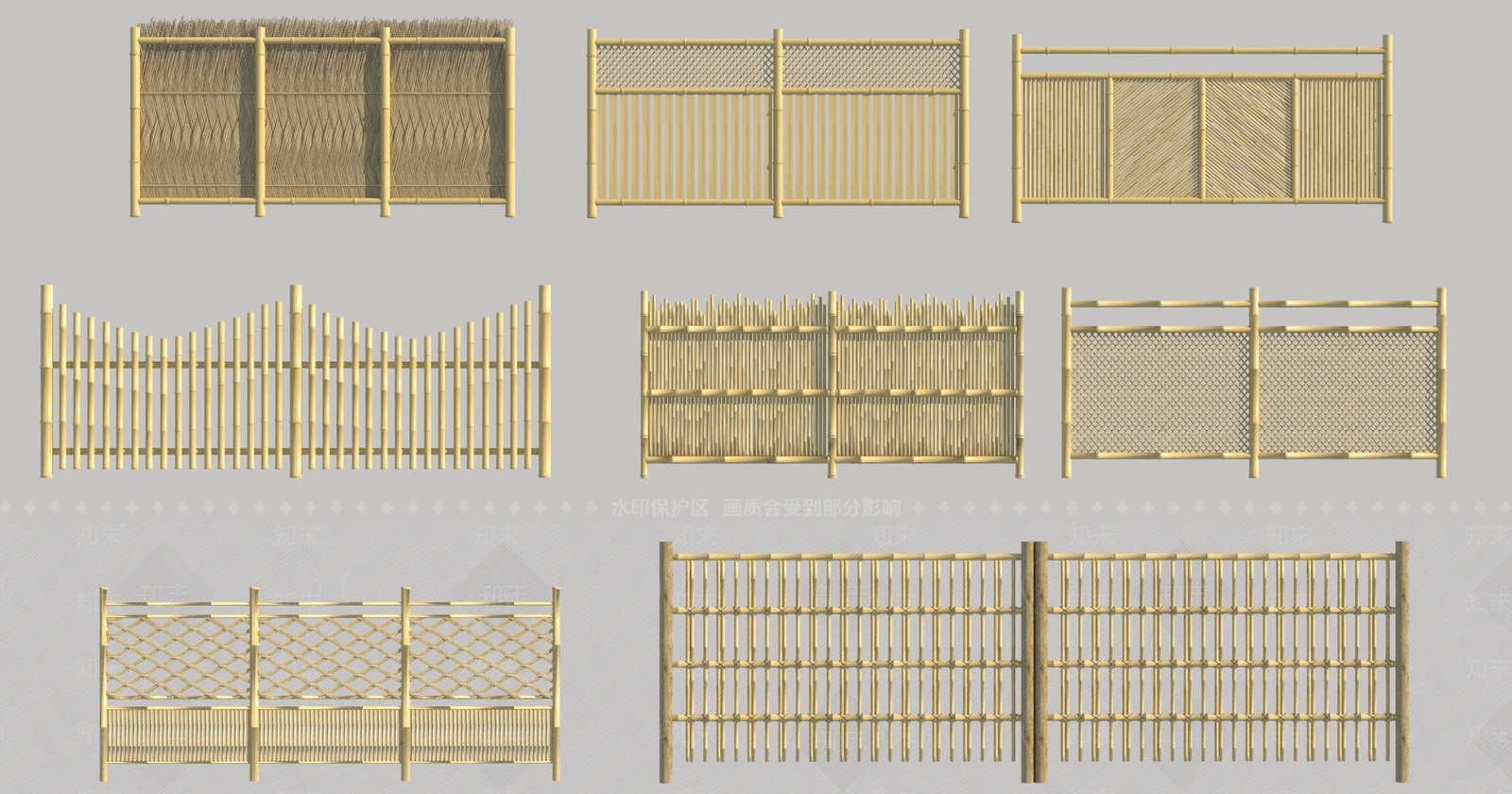 新中式其他景观小品3D模型下载【ID:1190518136】