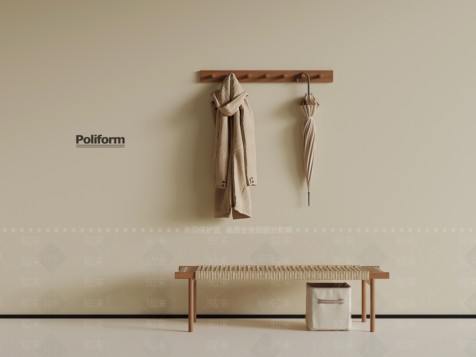 中古挂钩SU模型下载【ID:1190523765】