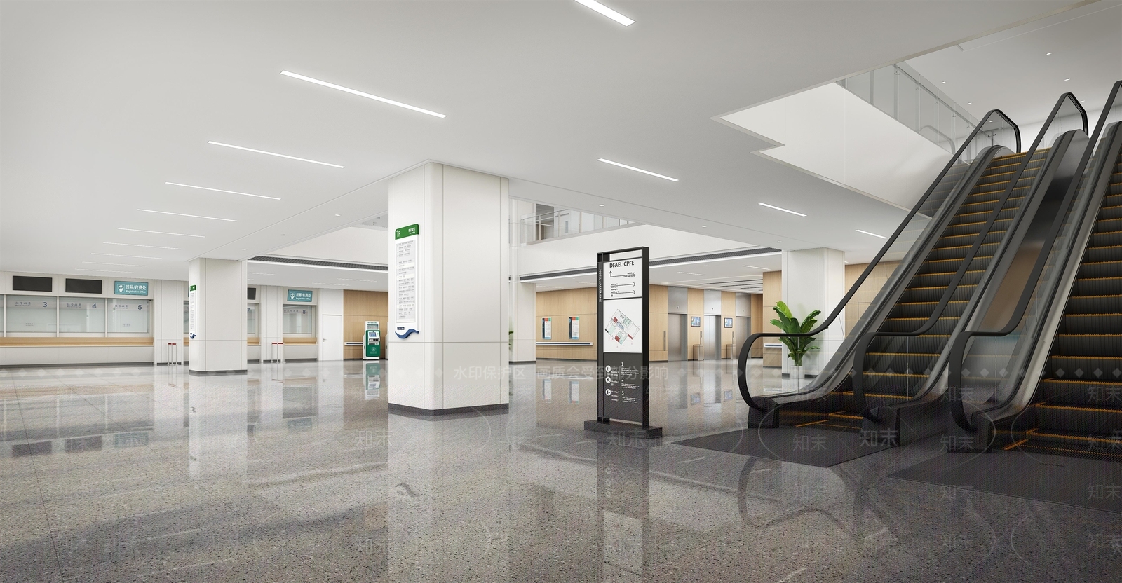 现代大厅3D模型下载【ID:1215088013】