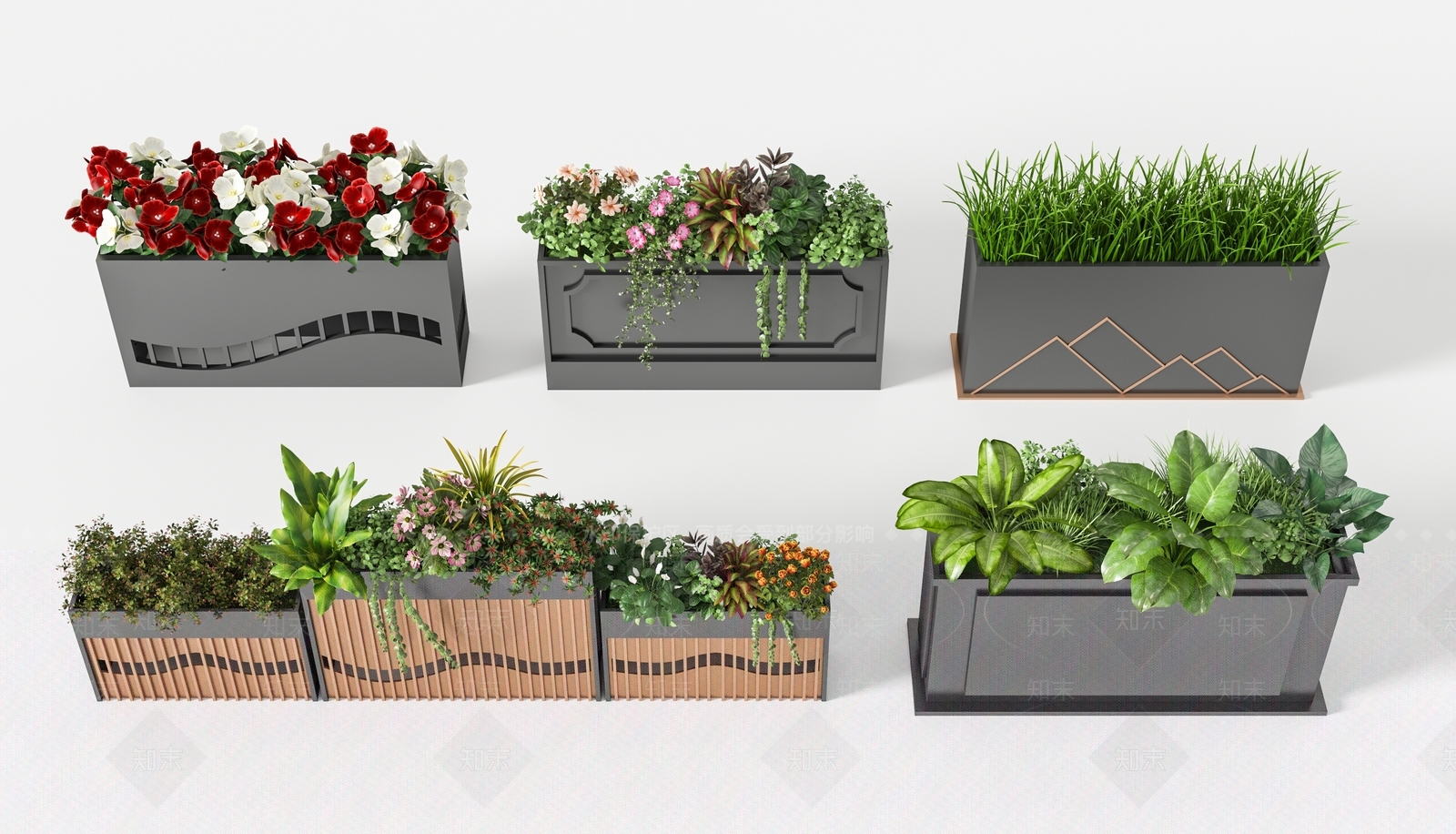 花箱3D模型下载【ID:1190529361】