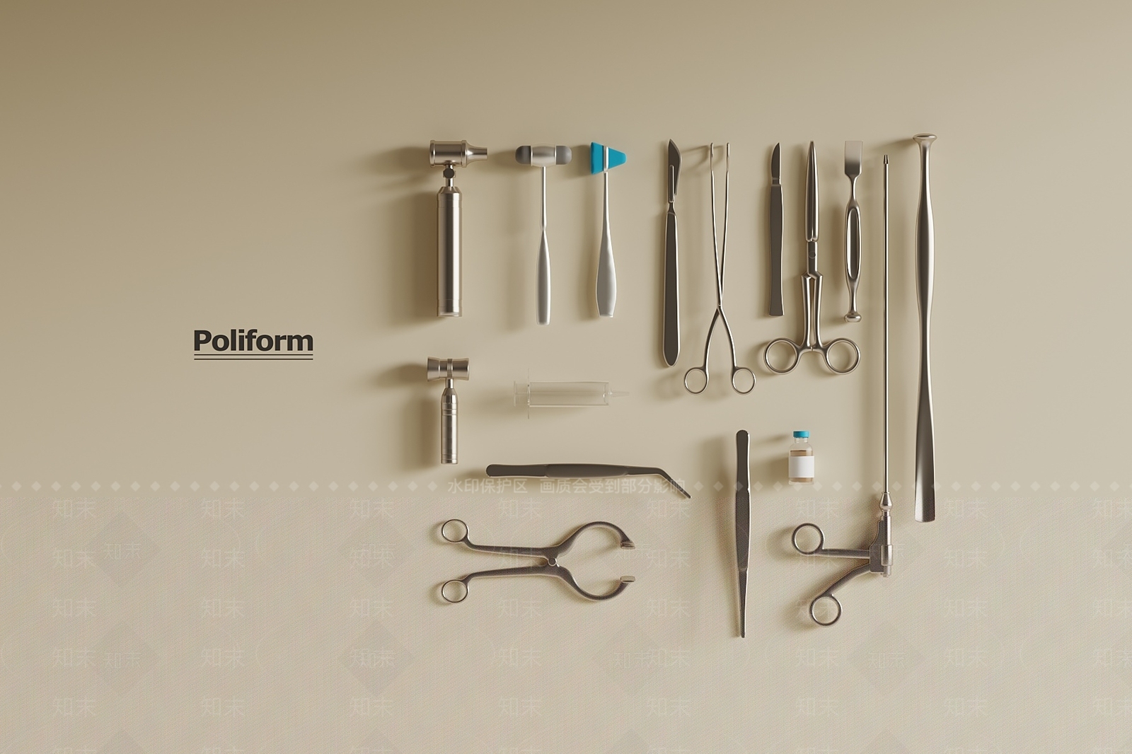 医疗器材SU模型下载【ID:1190532176】