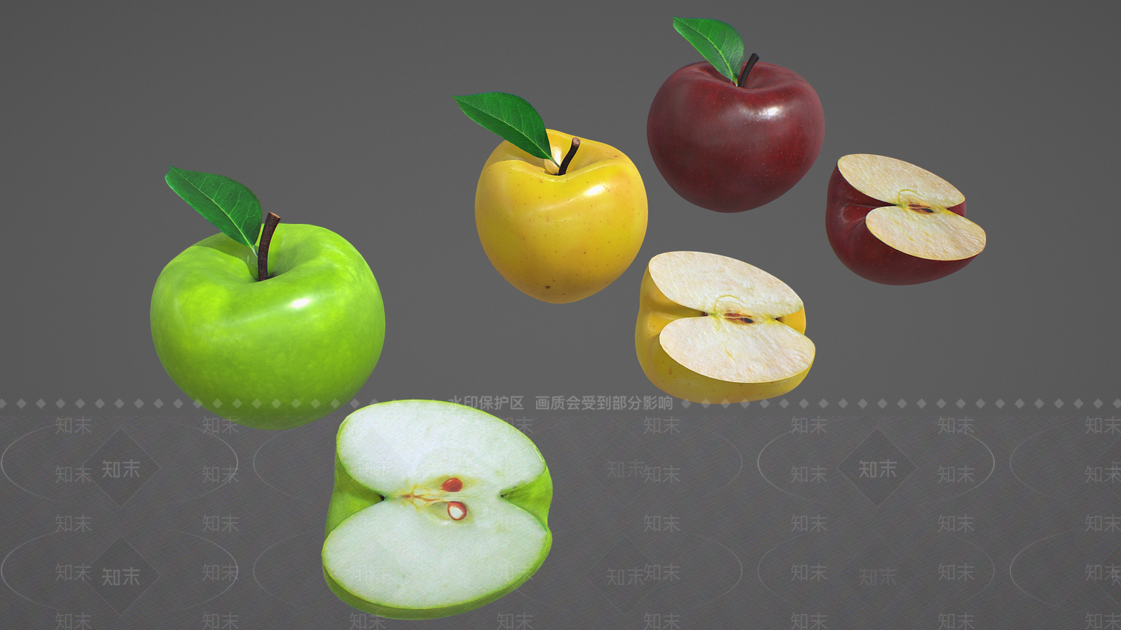 酒水食物3D模型下载【ID:1190532540】