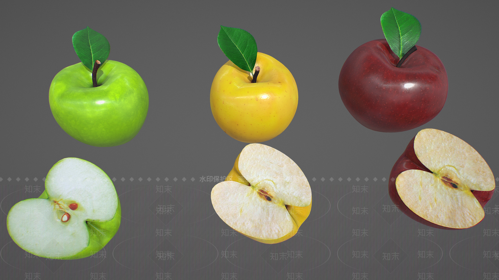 酒水食物3D模型下载【ID:1190532540】