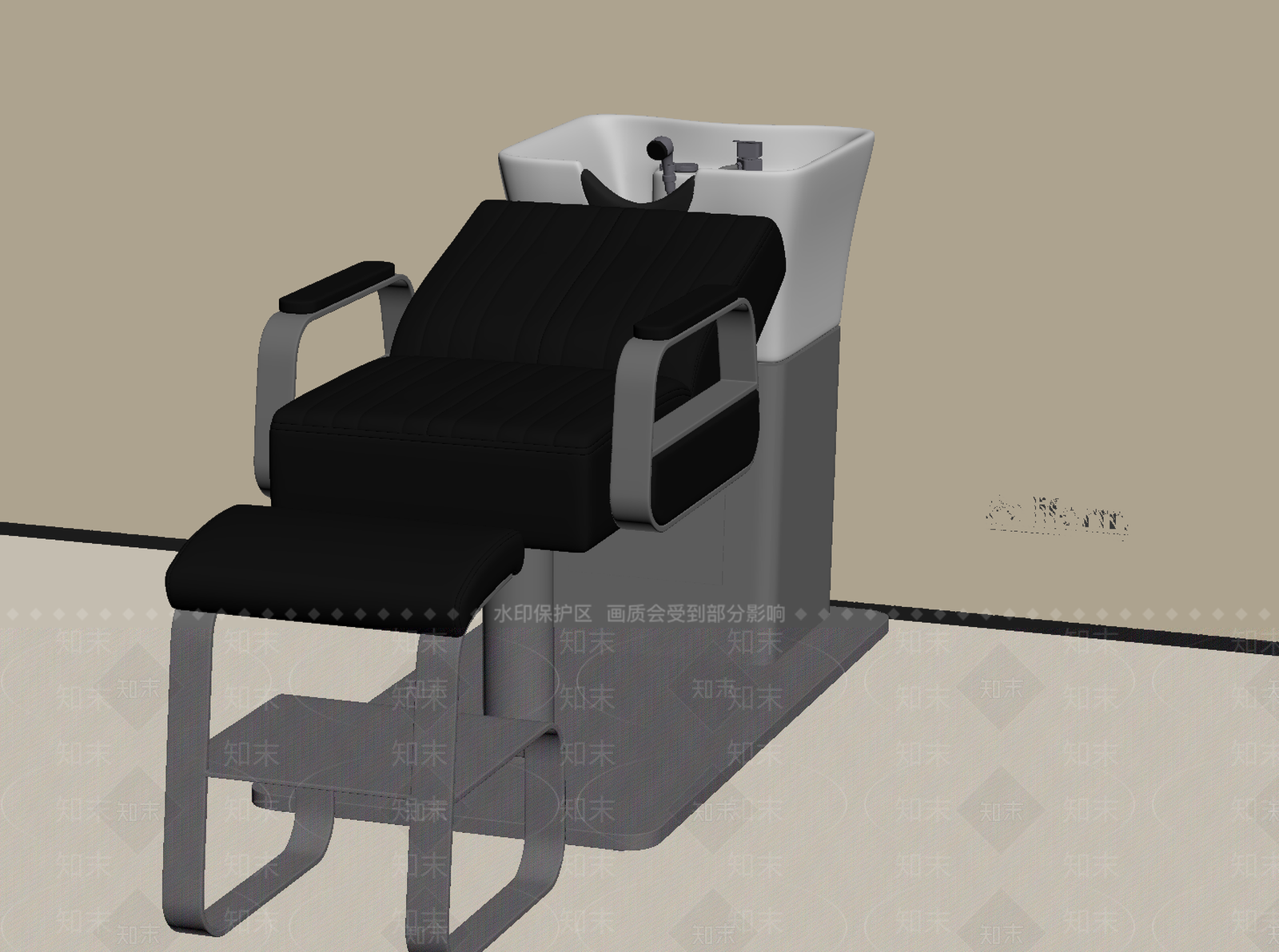 理发器材SU模型下载【ID:1190533542】