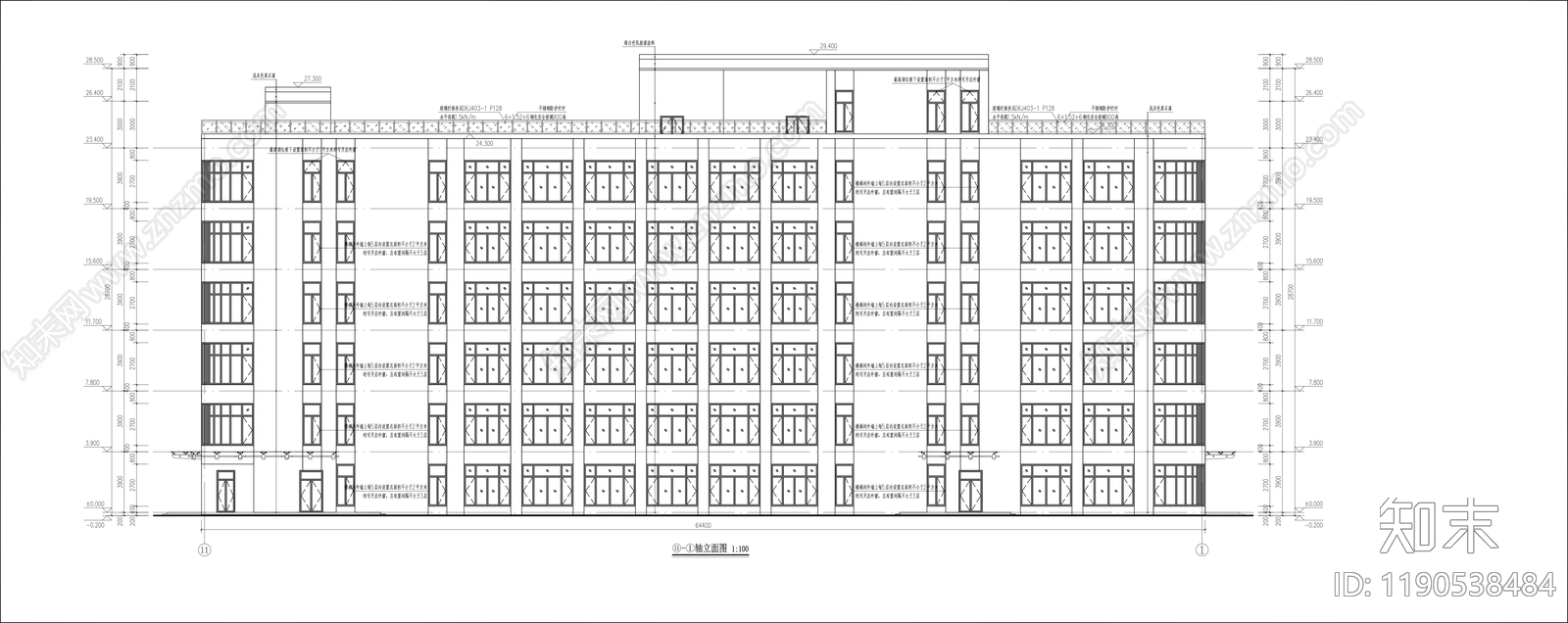 现代新中式其他公共建筑cad施工图下载【ID:1190538484】