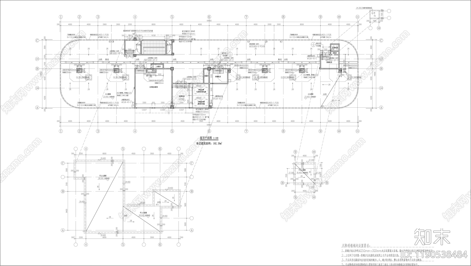 现代新中式其他公共建筑cad施工图下载【ID:1190538484】