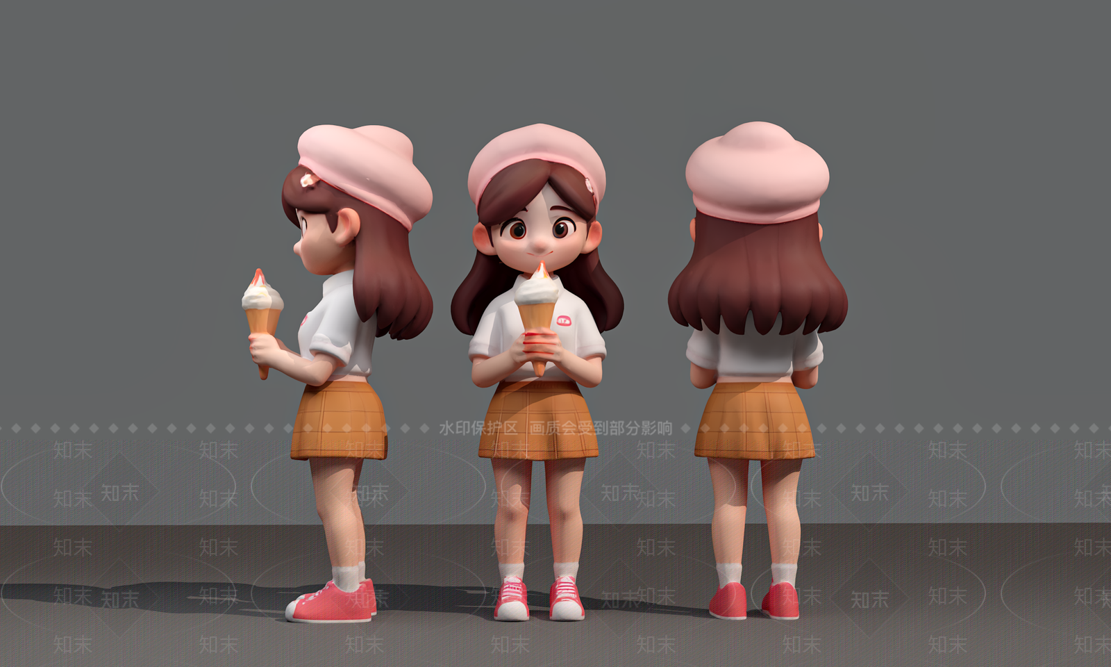 女人3D模型下载【ID:1190539795】