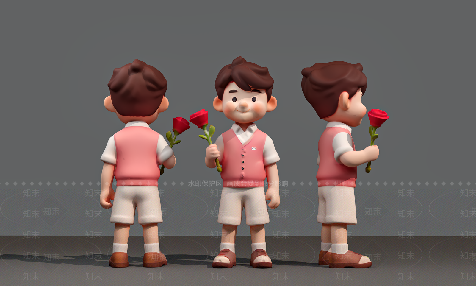 男人3D模型下载【ID:1190540384】