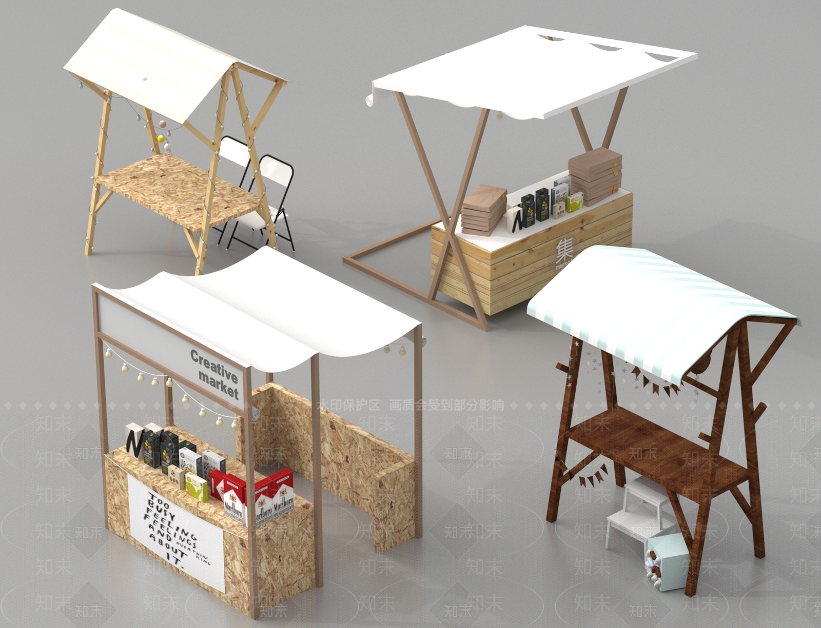 商展器材3D模型下载【ID:1190541110】