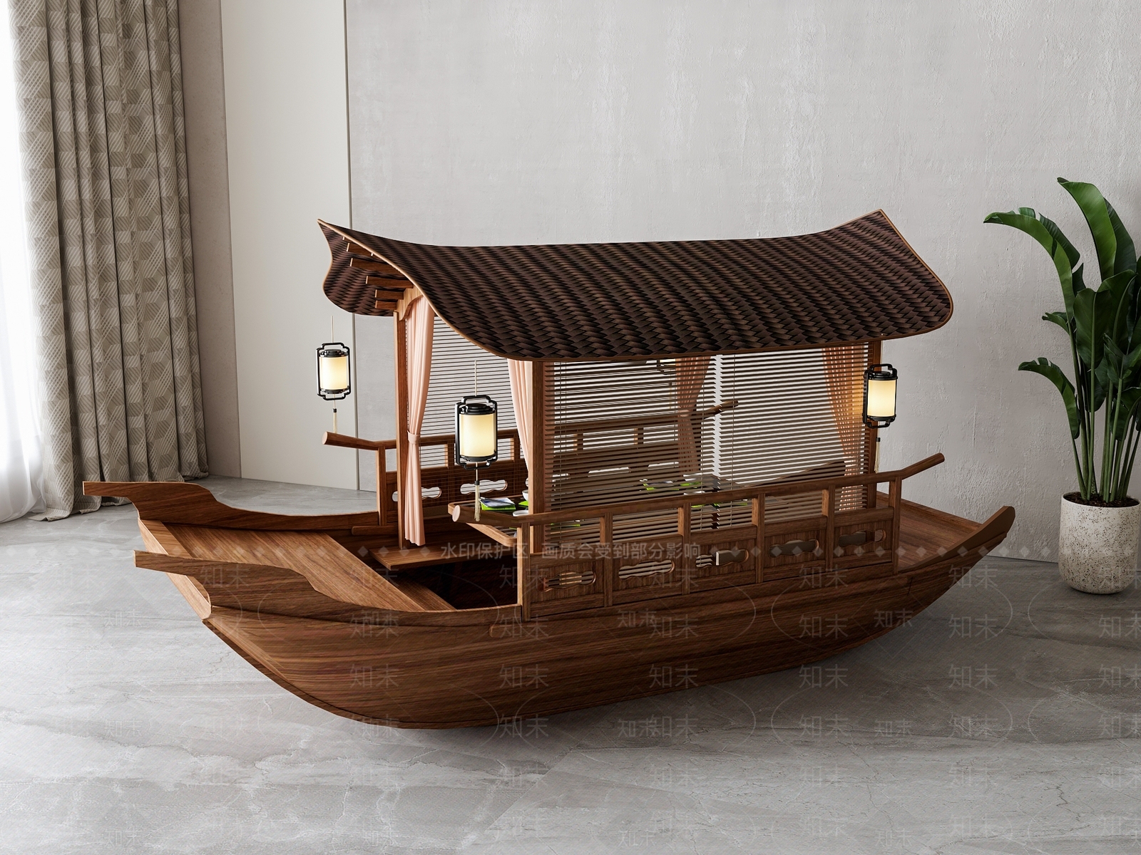 船3D模型下载【ID:1190541434】