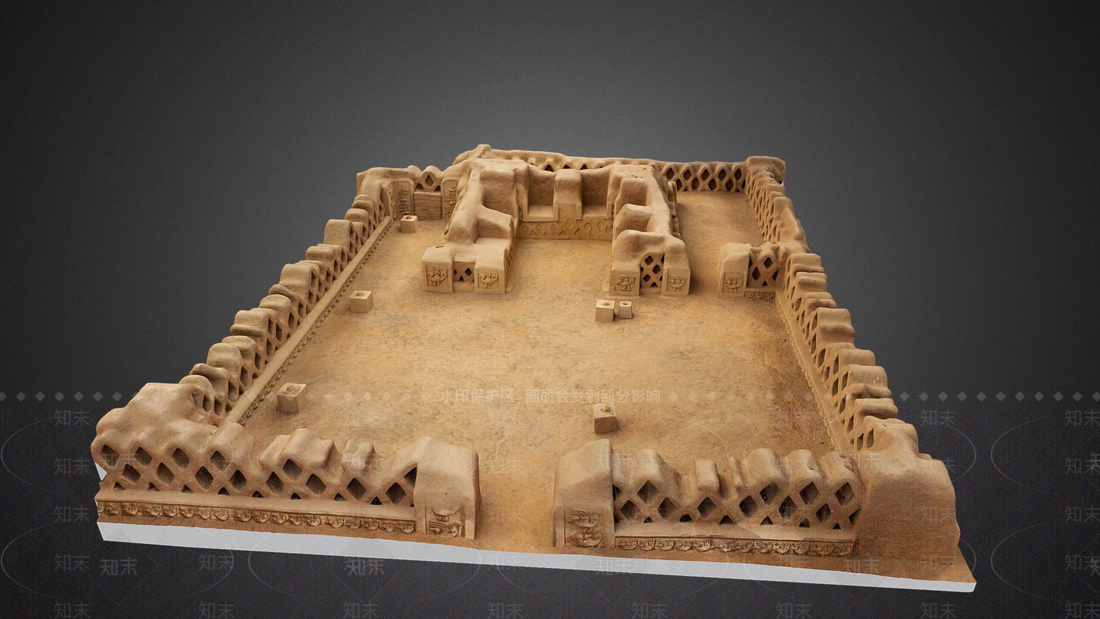 中式欧式古建3D模型下载【ID:1190545384】