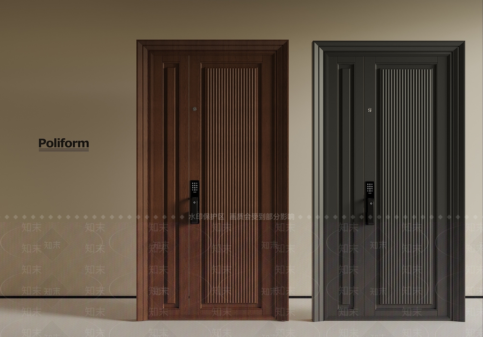 法式中古单开门3D模型下载【ID:1190555353】