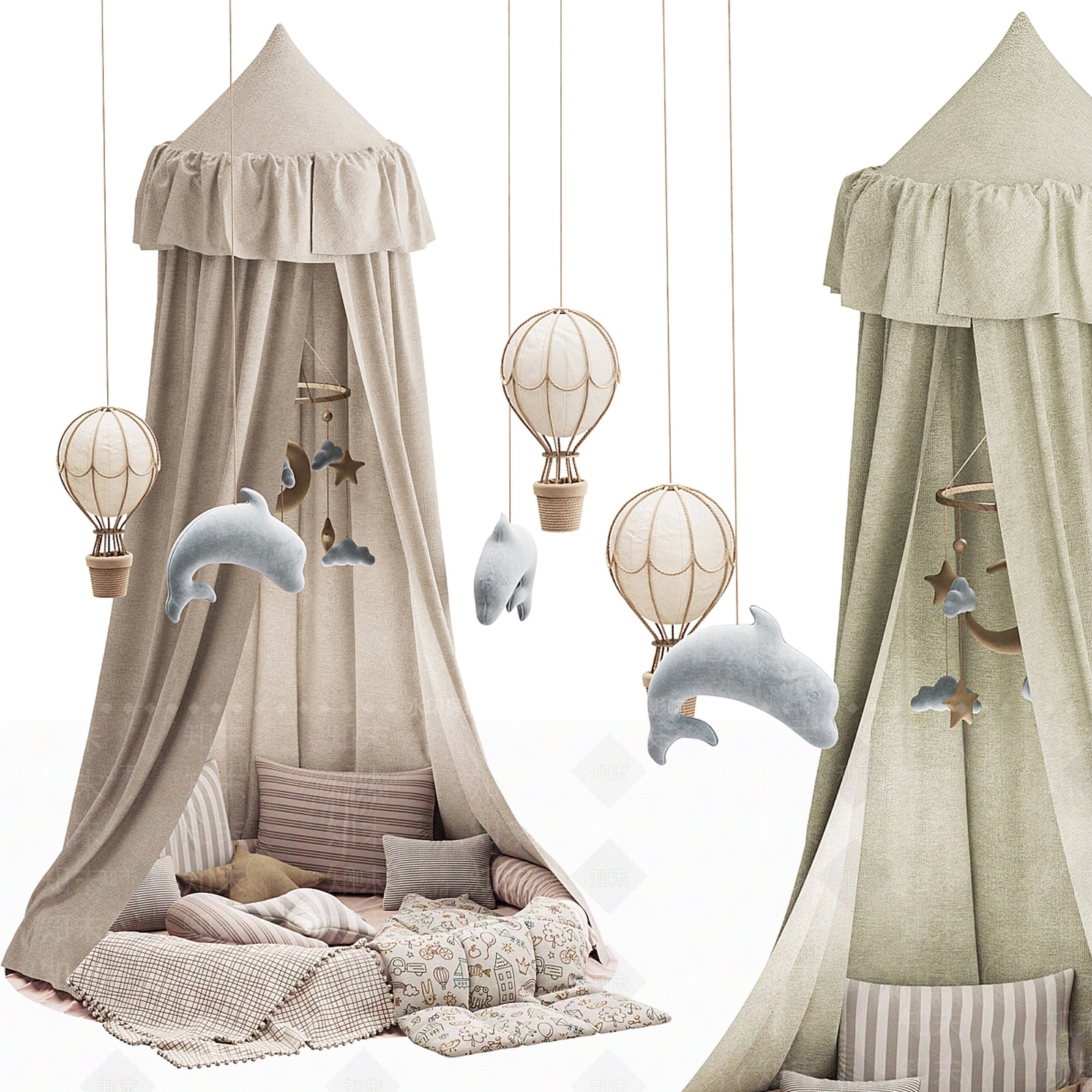 帐篷3D模型下载【ID:1190561138】