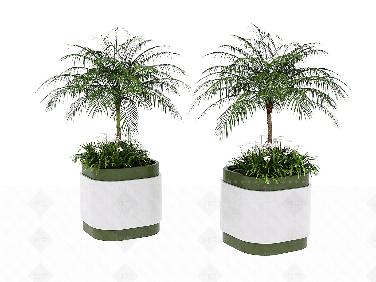 盆栽3D模型下载【ID:1190565972】