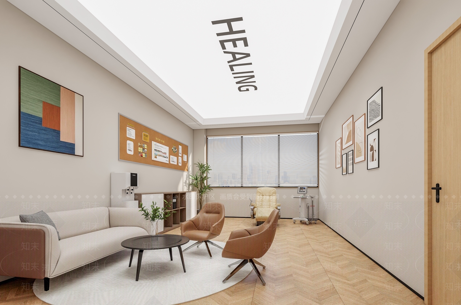 现代接待室3D模型下载【ID:1215088448】