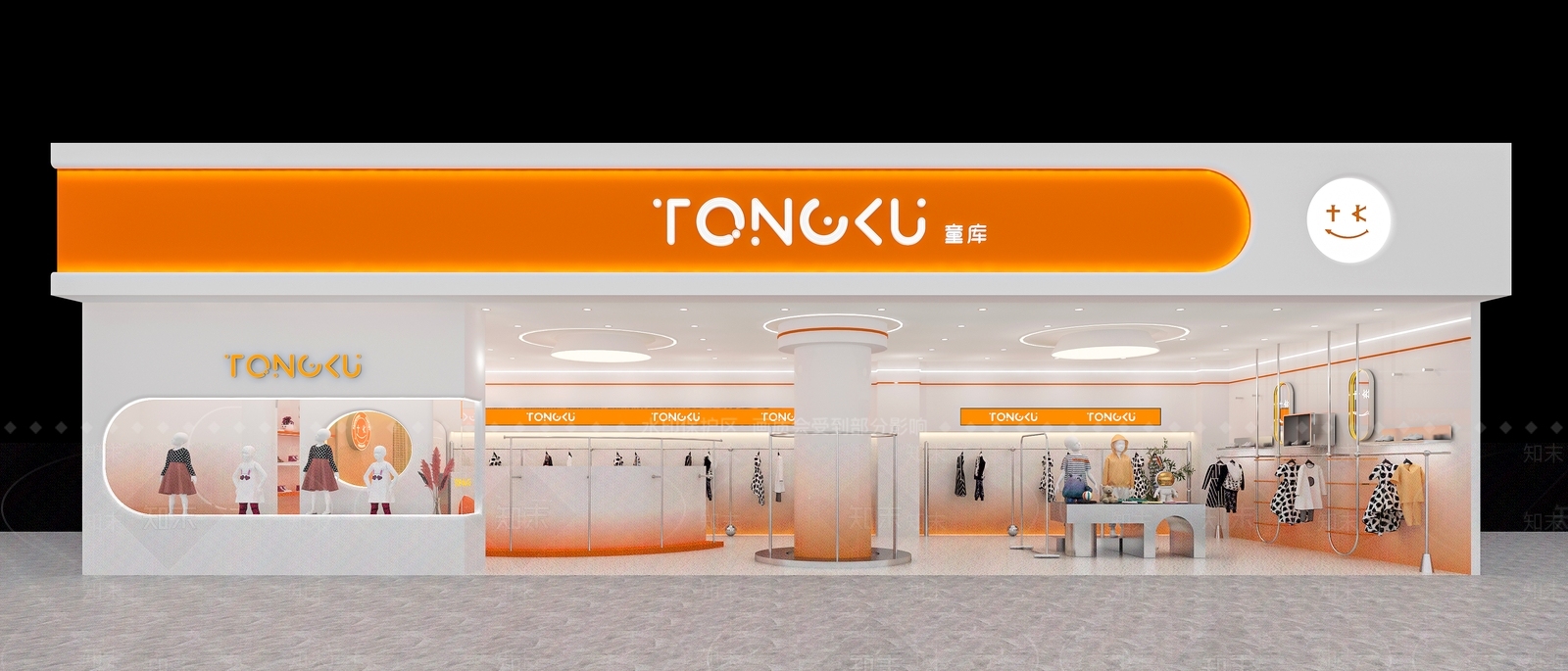 现代服装店3D模型下载【ID:1190573621】