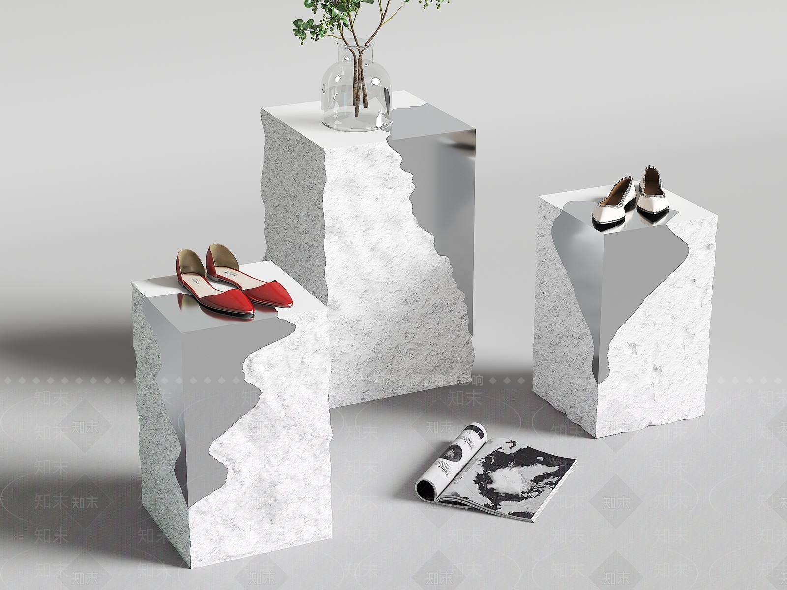 展示台SU模型下载【ID:1190594981】