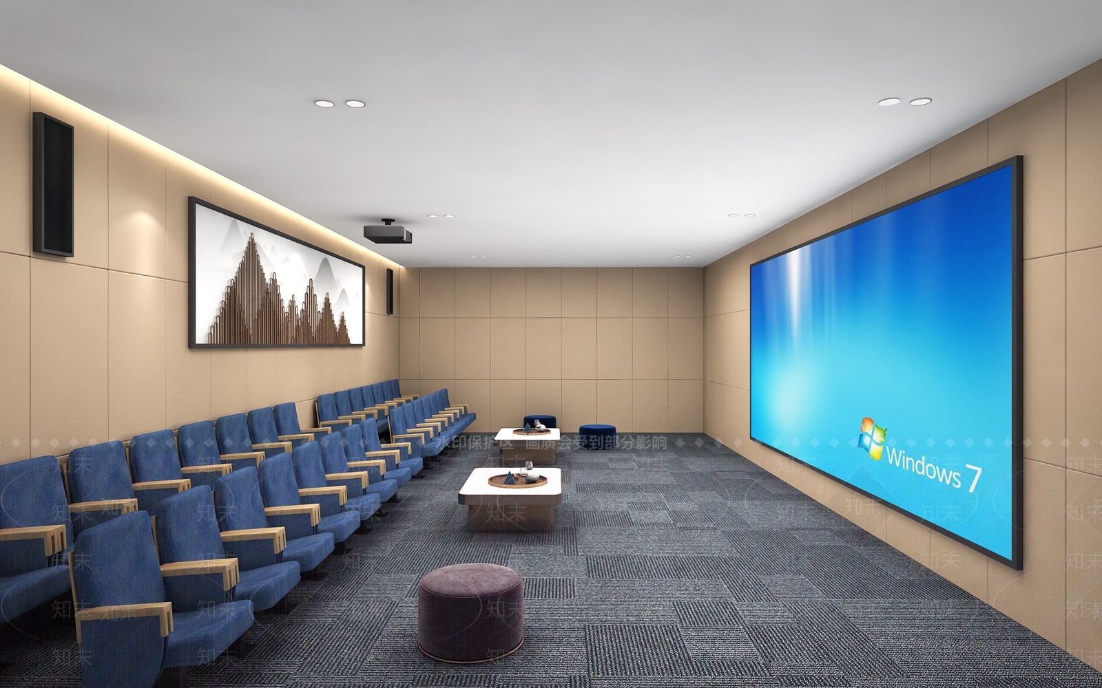 现代电影院3D模型下载【ID:1190597064】