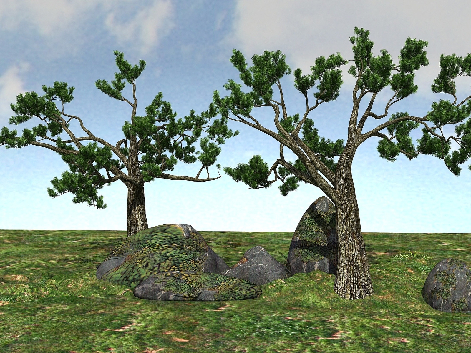 现代办公桌3D模型下载【ID:1190599660】