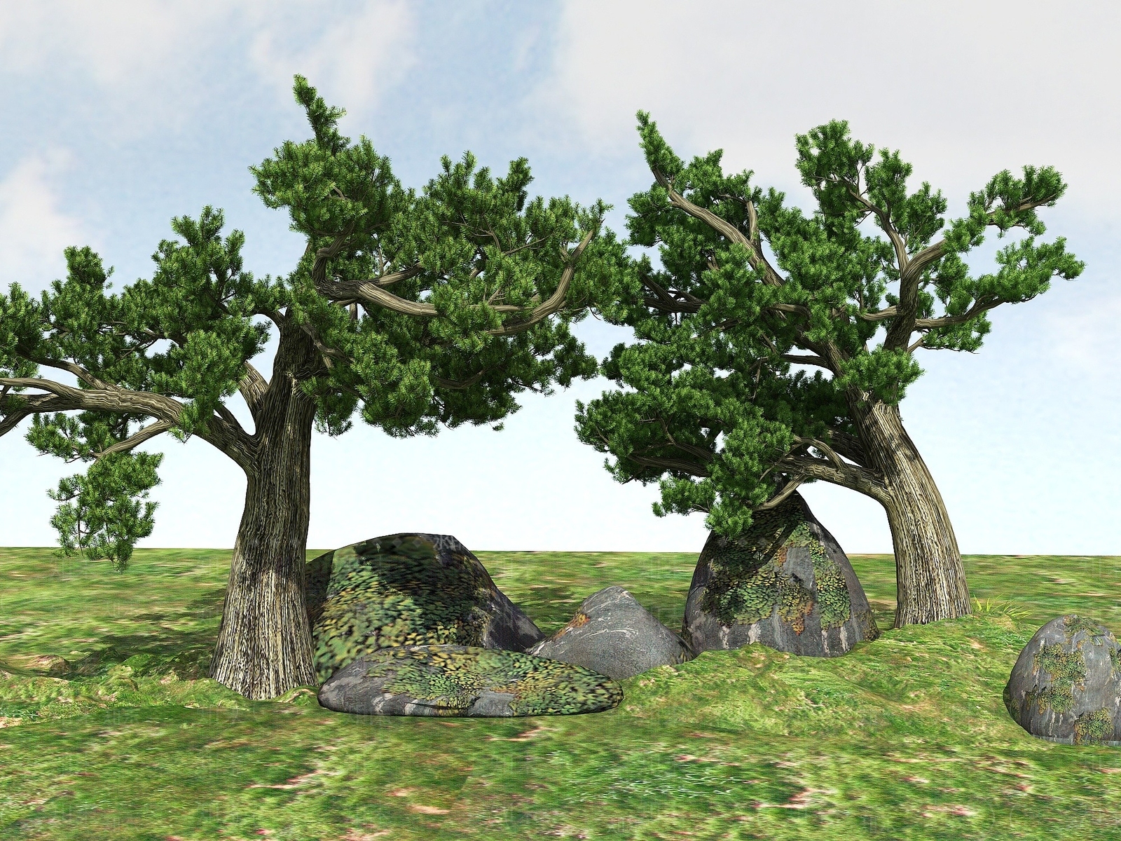 现代办公桌3D模型下载【ID:1190599740】