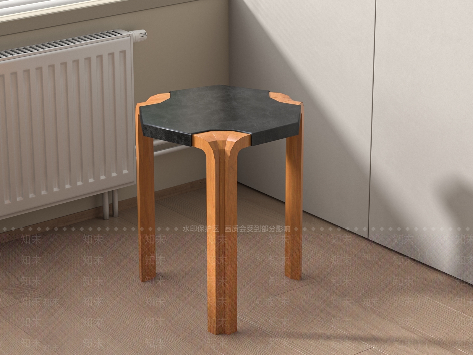 现代其他凳子3D模型下载【ID:1190600287】