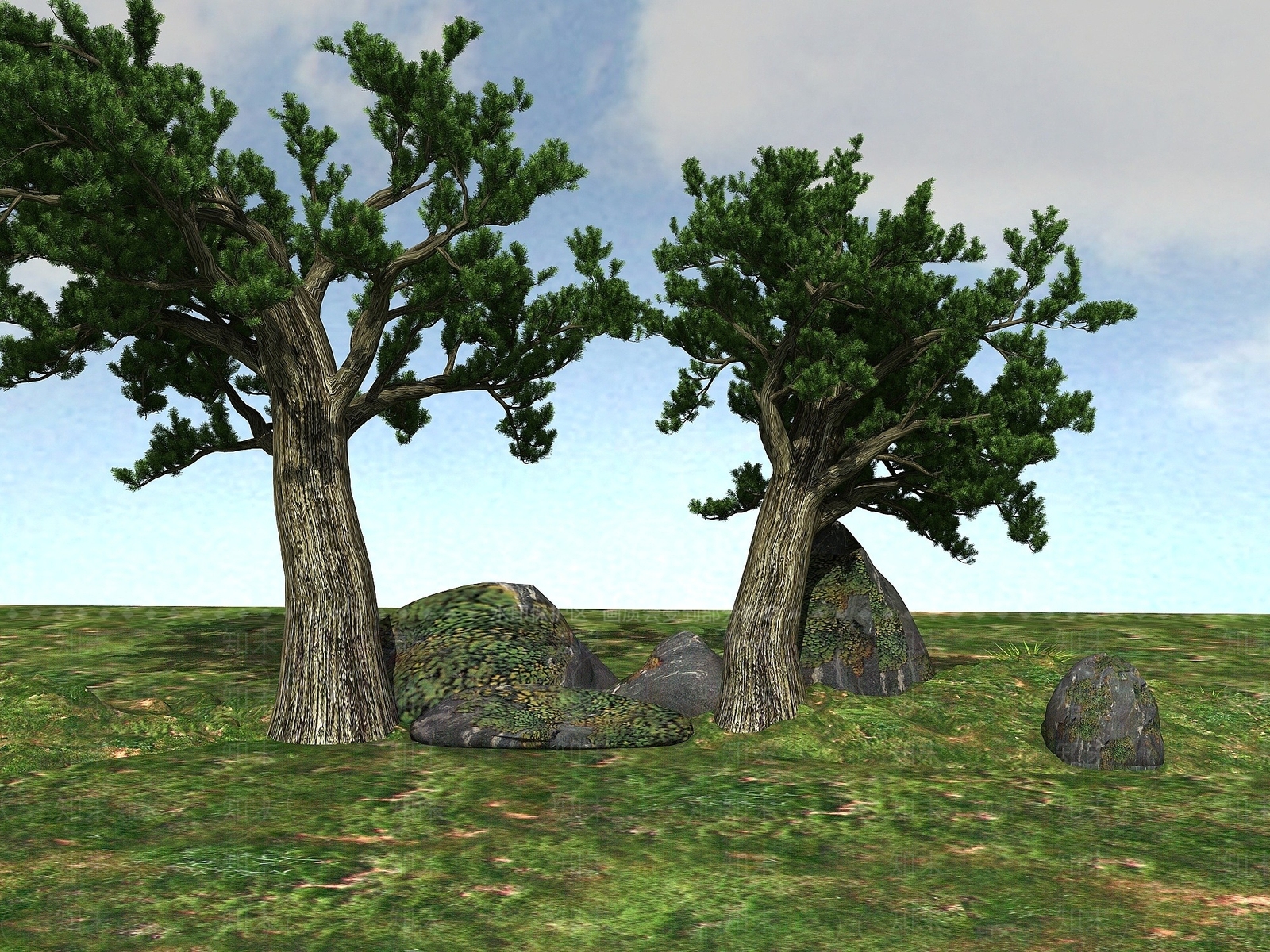 现代办公桌3D模型下载【ID:1190599926】