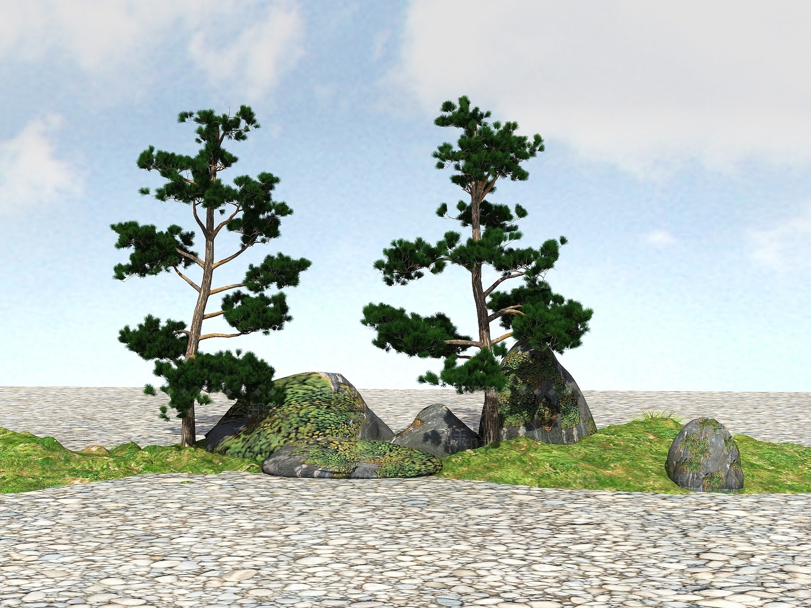 现代办公桌3D模型下载【ID:1190600114】