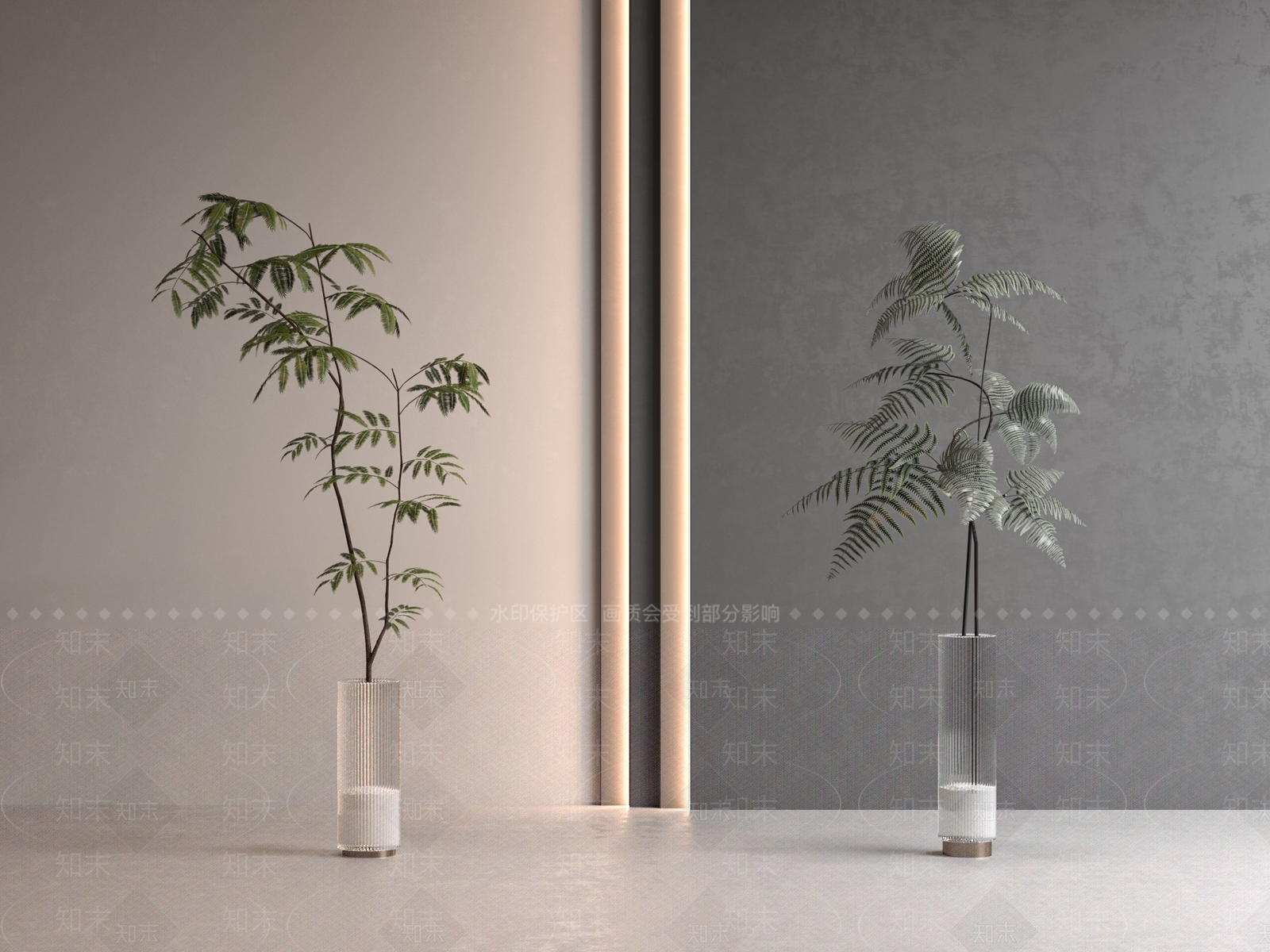水生植物3D模型下载【ID:1190600786】