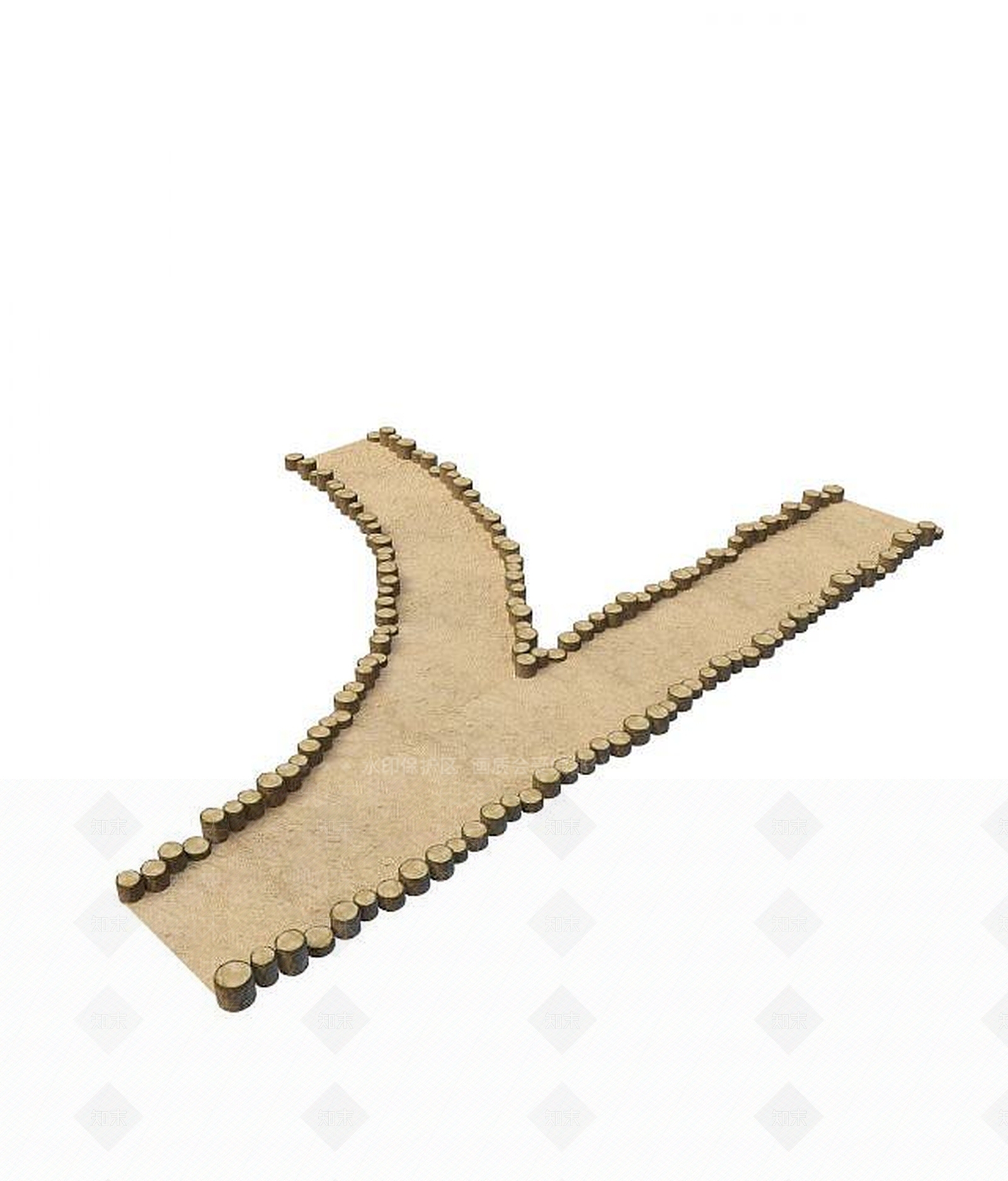 现代其他景观小品3D模型下载【ID:1190602666】