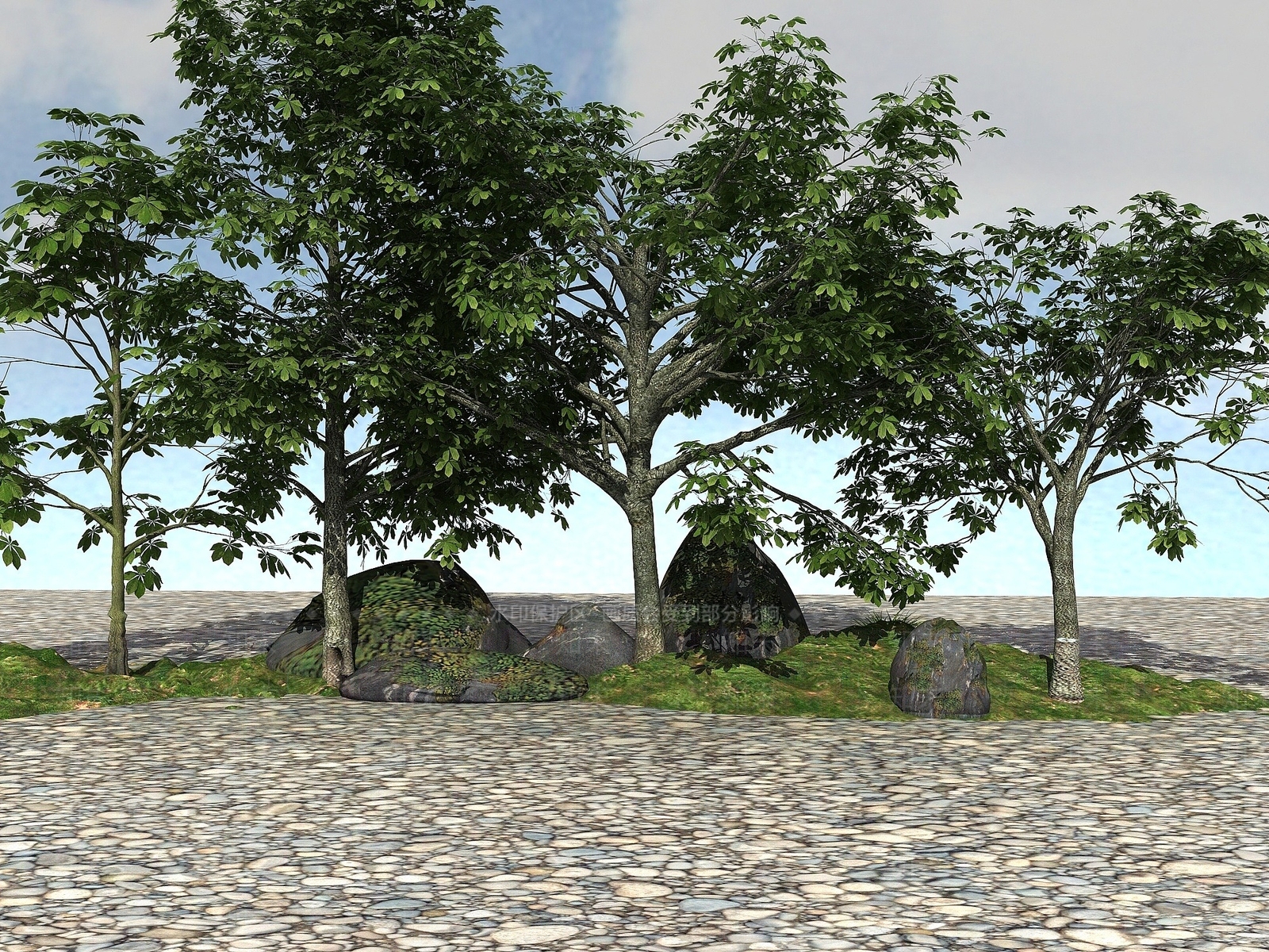 现代办公桌3D模型下载【ID:1190604483】