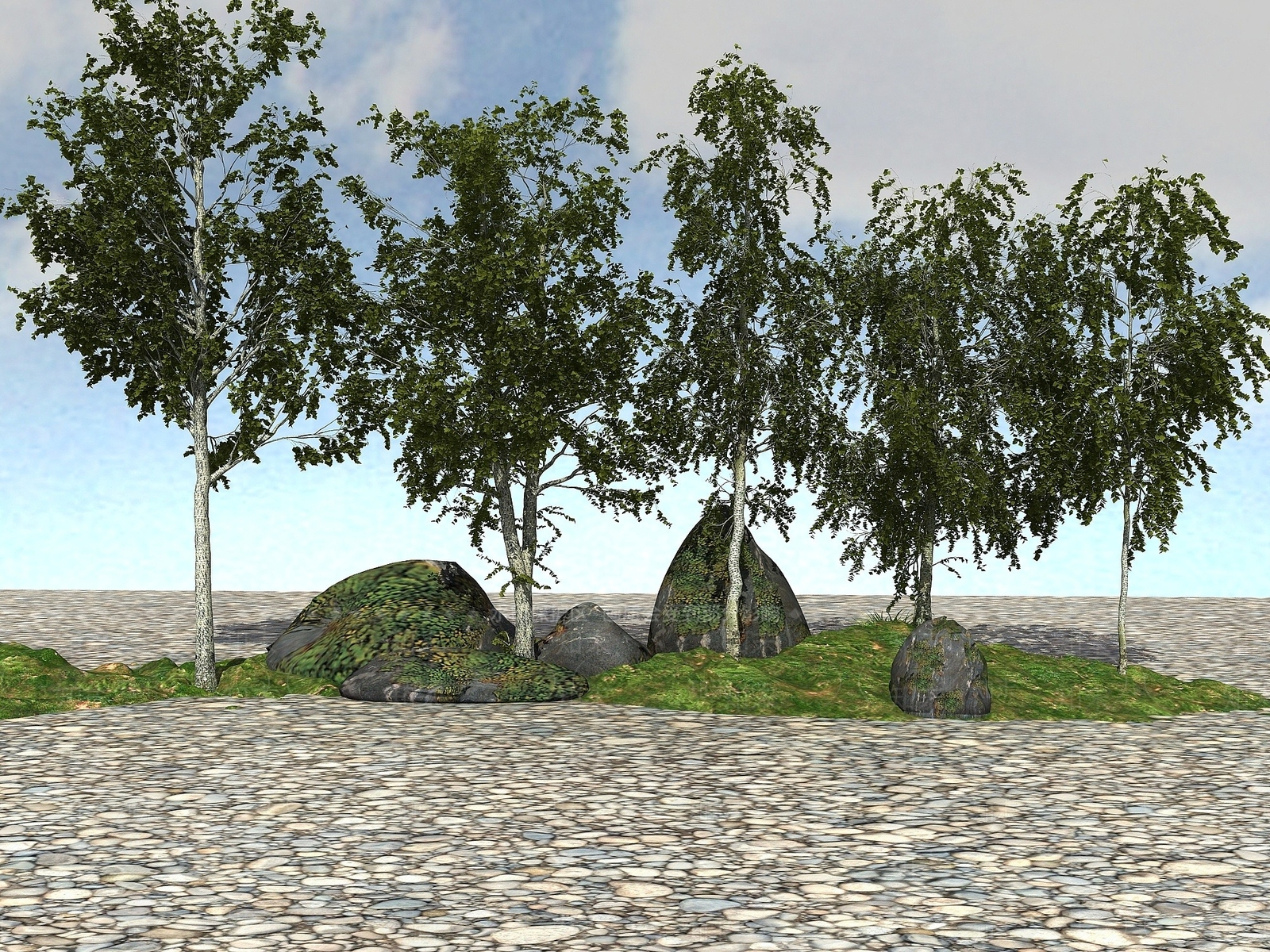 现代办公桌3D模型下载【ID:1190604465】