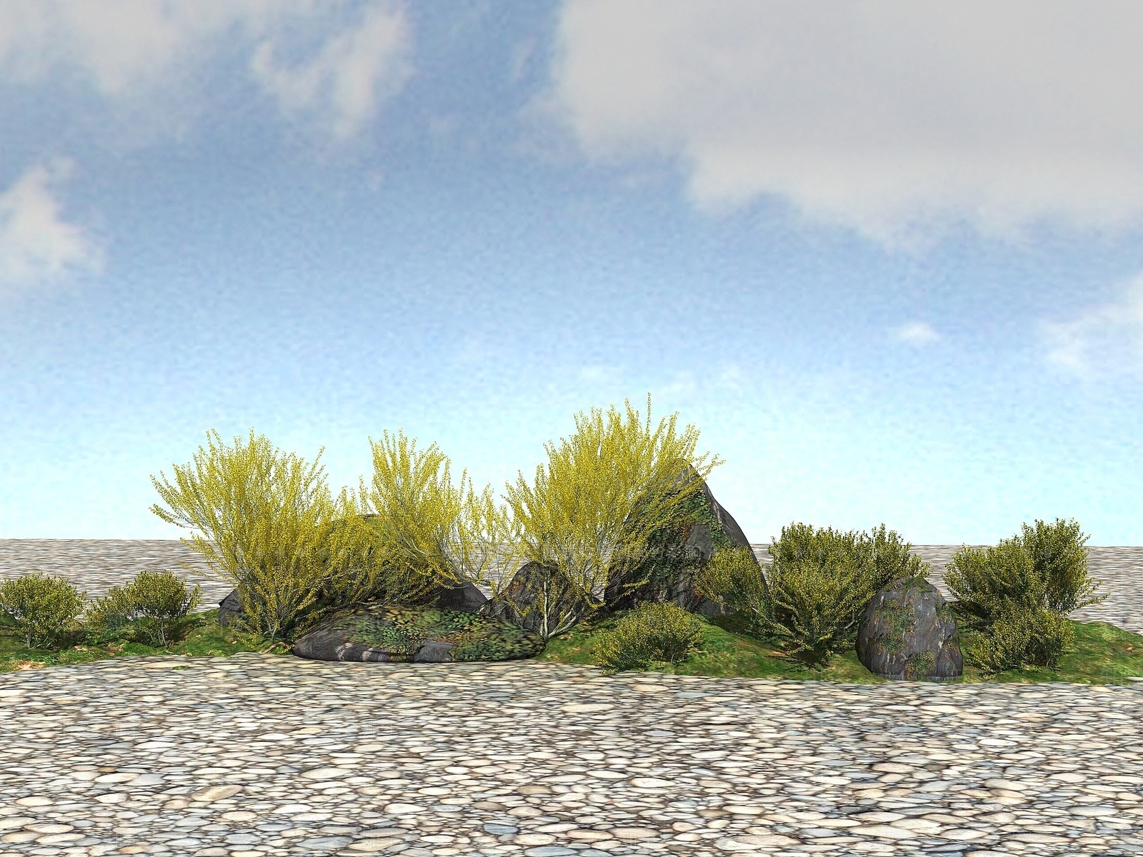 现代办公桌3D模型下载【ID:1190604629】