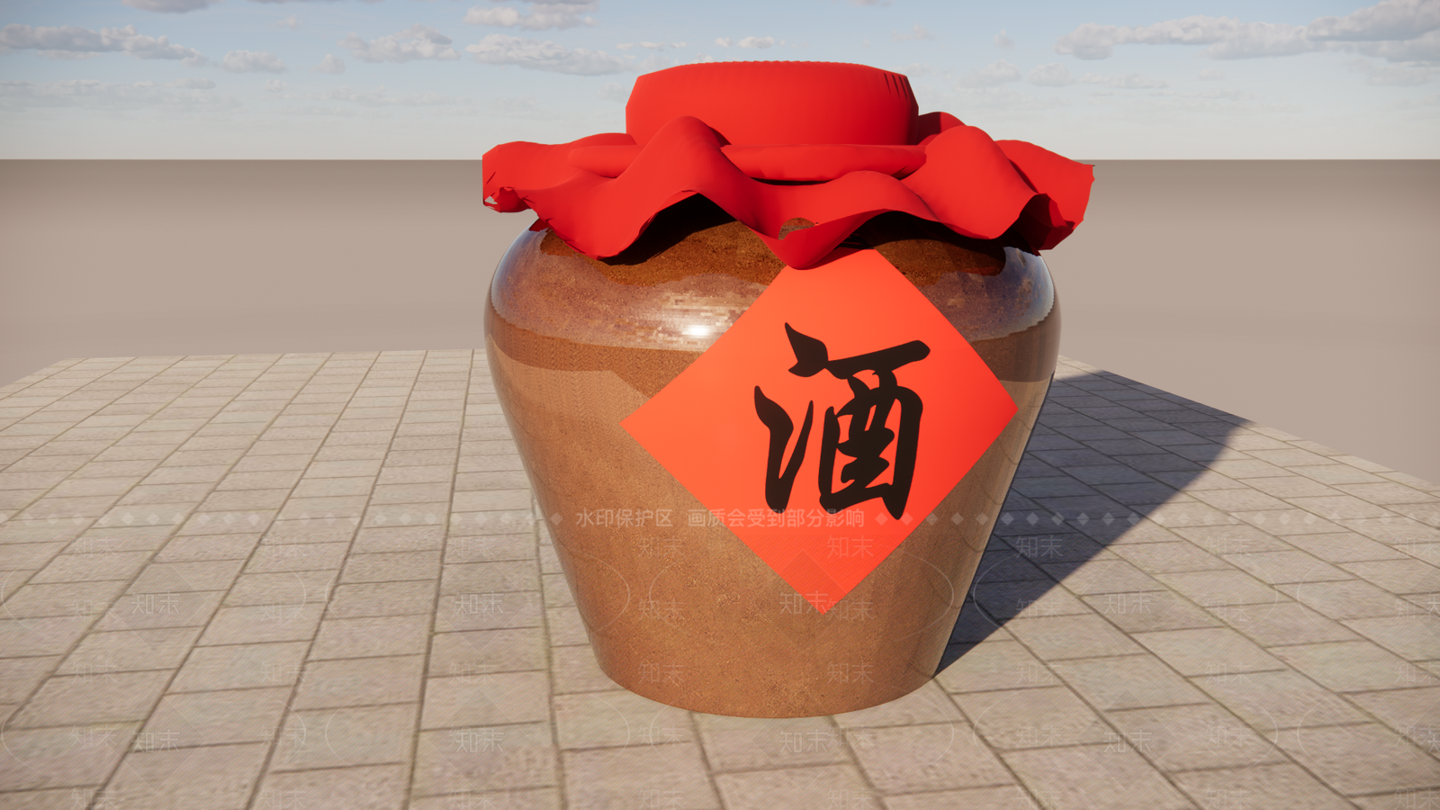 中式食物饮料SU模型下载【ID:1190610086】