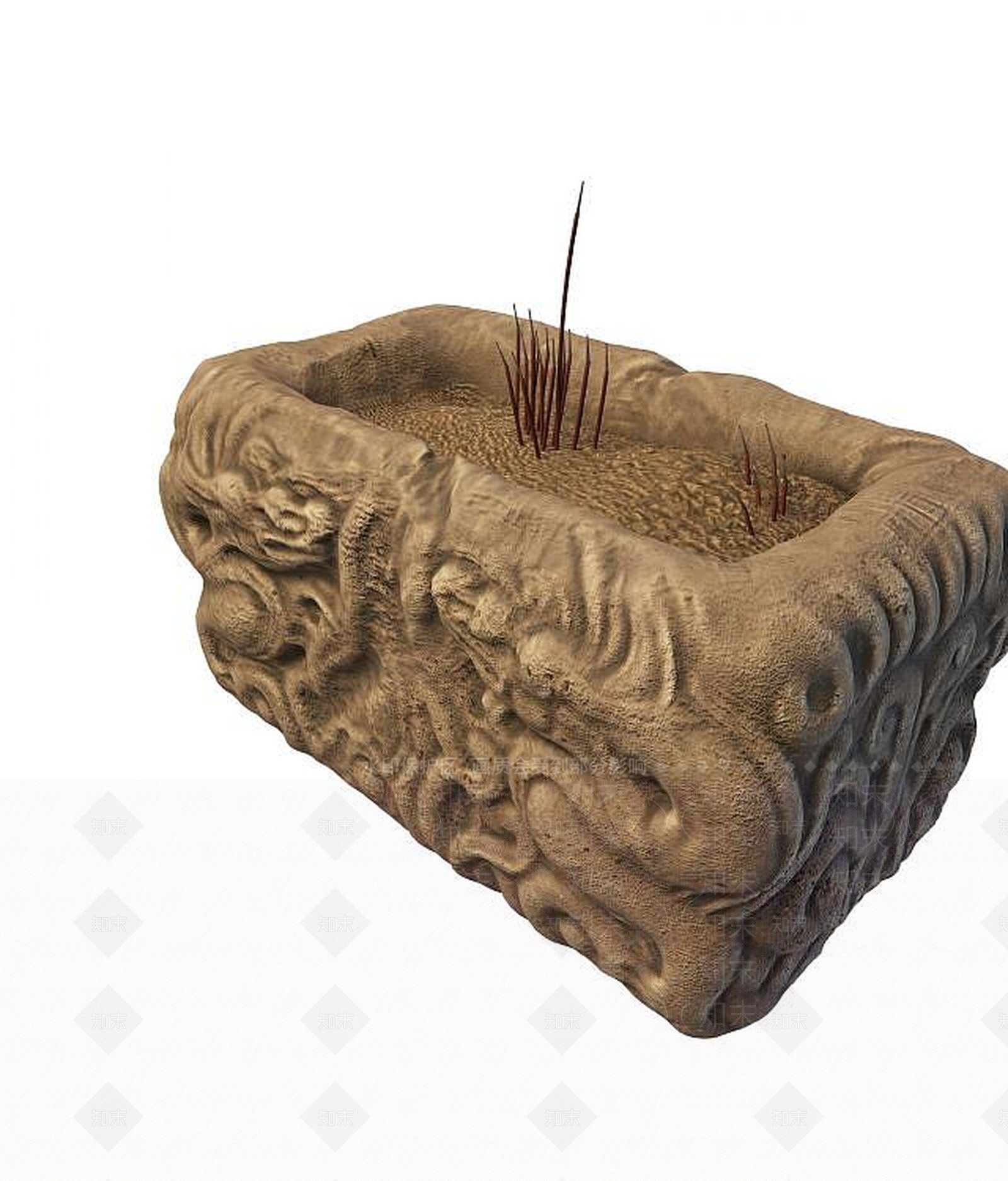 现代其他景观小品3D模型下载【ID:1190608422】