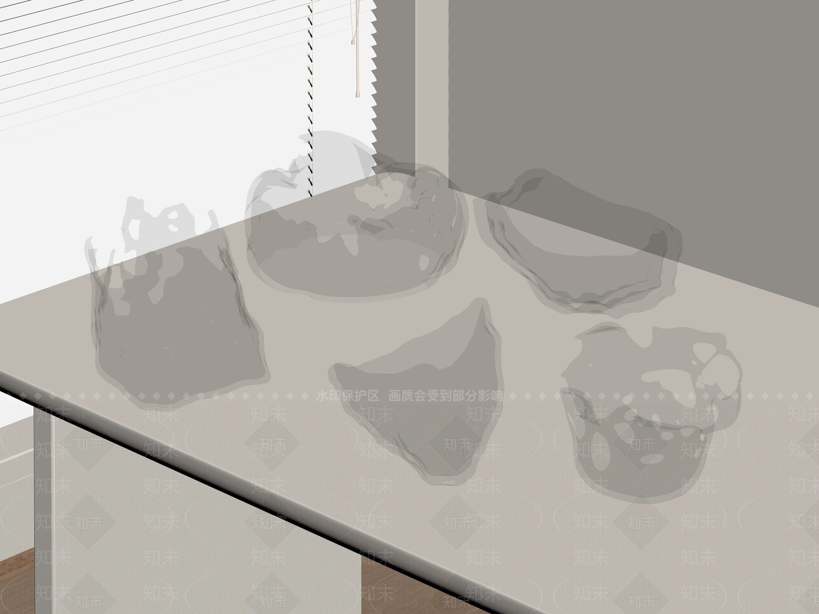 现代摆件组合SU模型下载【ID:1190613246】