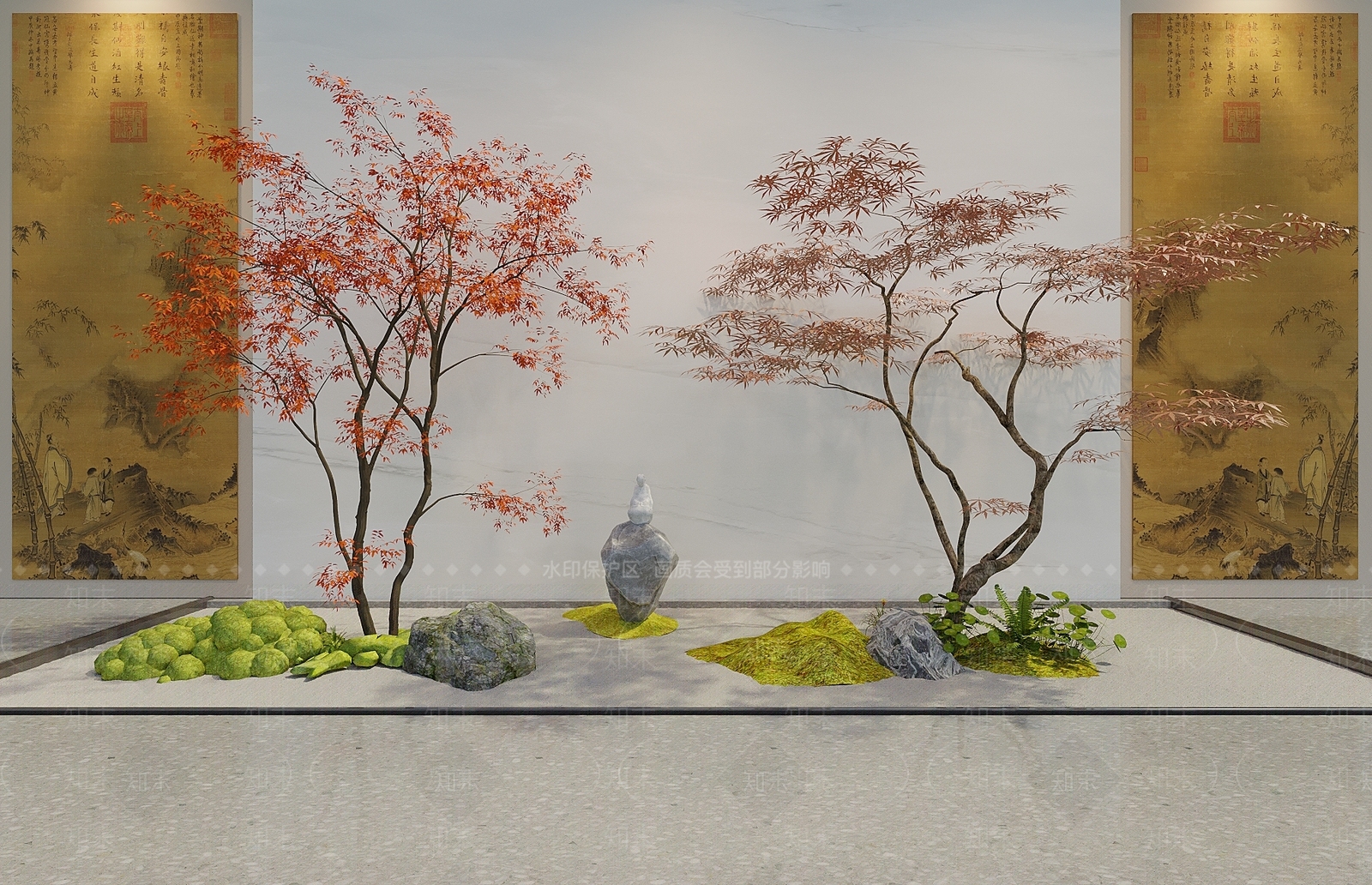 景观树3D模型下载【ID:1190620093】