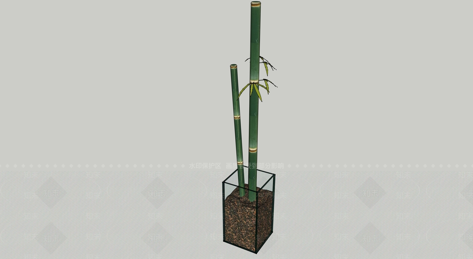 竹子SU模型下载【ID:1190621845】