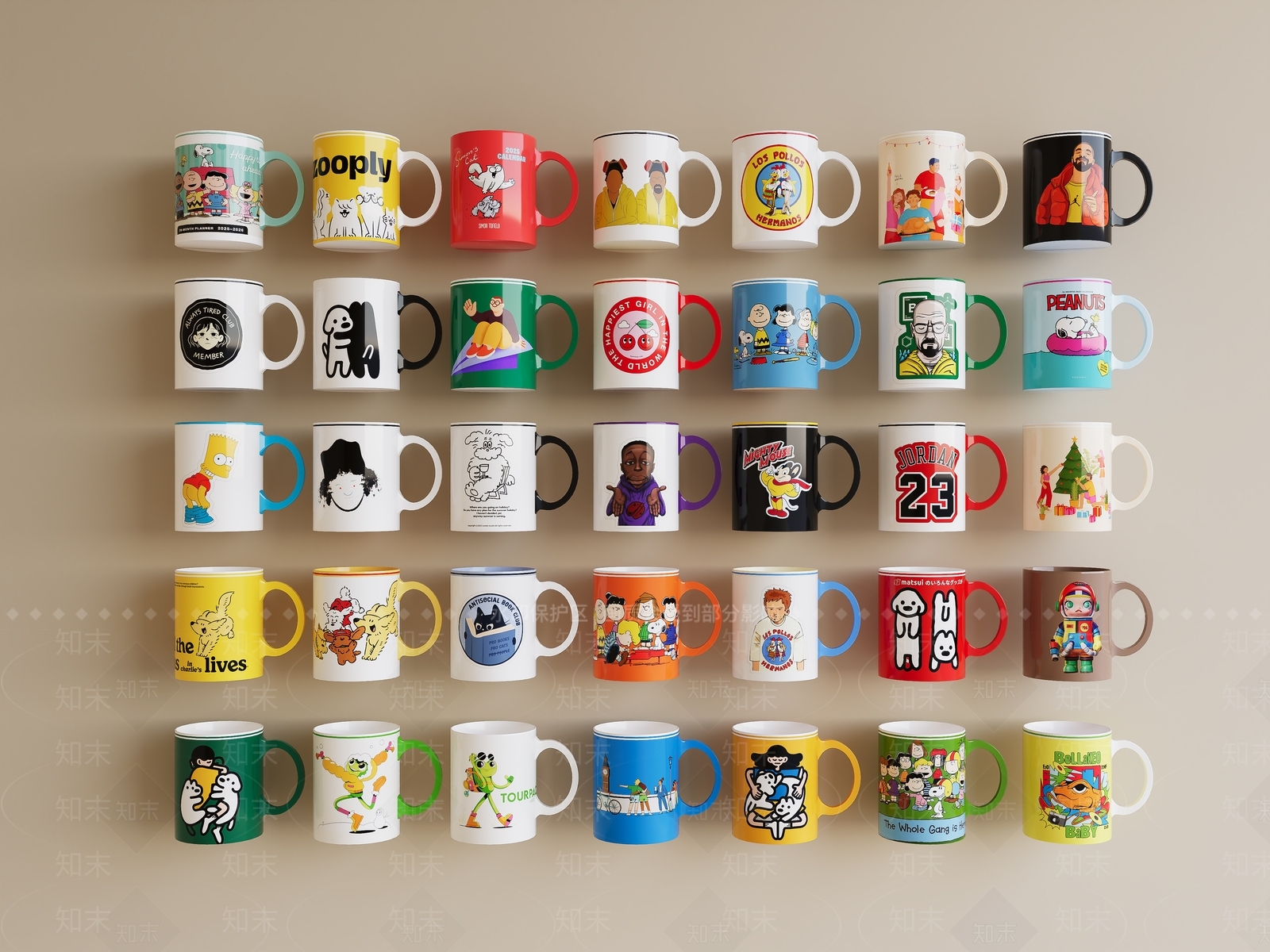 茶具3D模型下载【ID:1190628836】