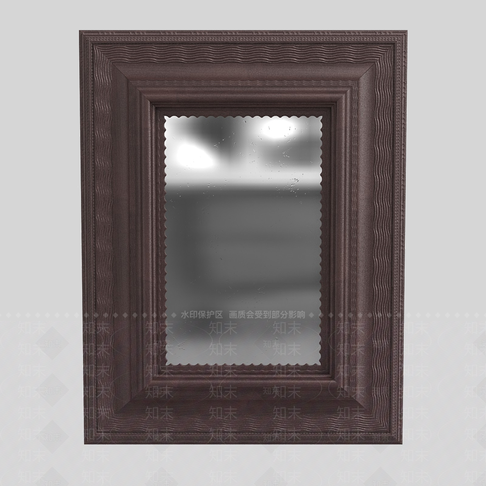 美式法式挂件3D模型下载【ID:1190634798】