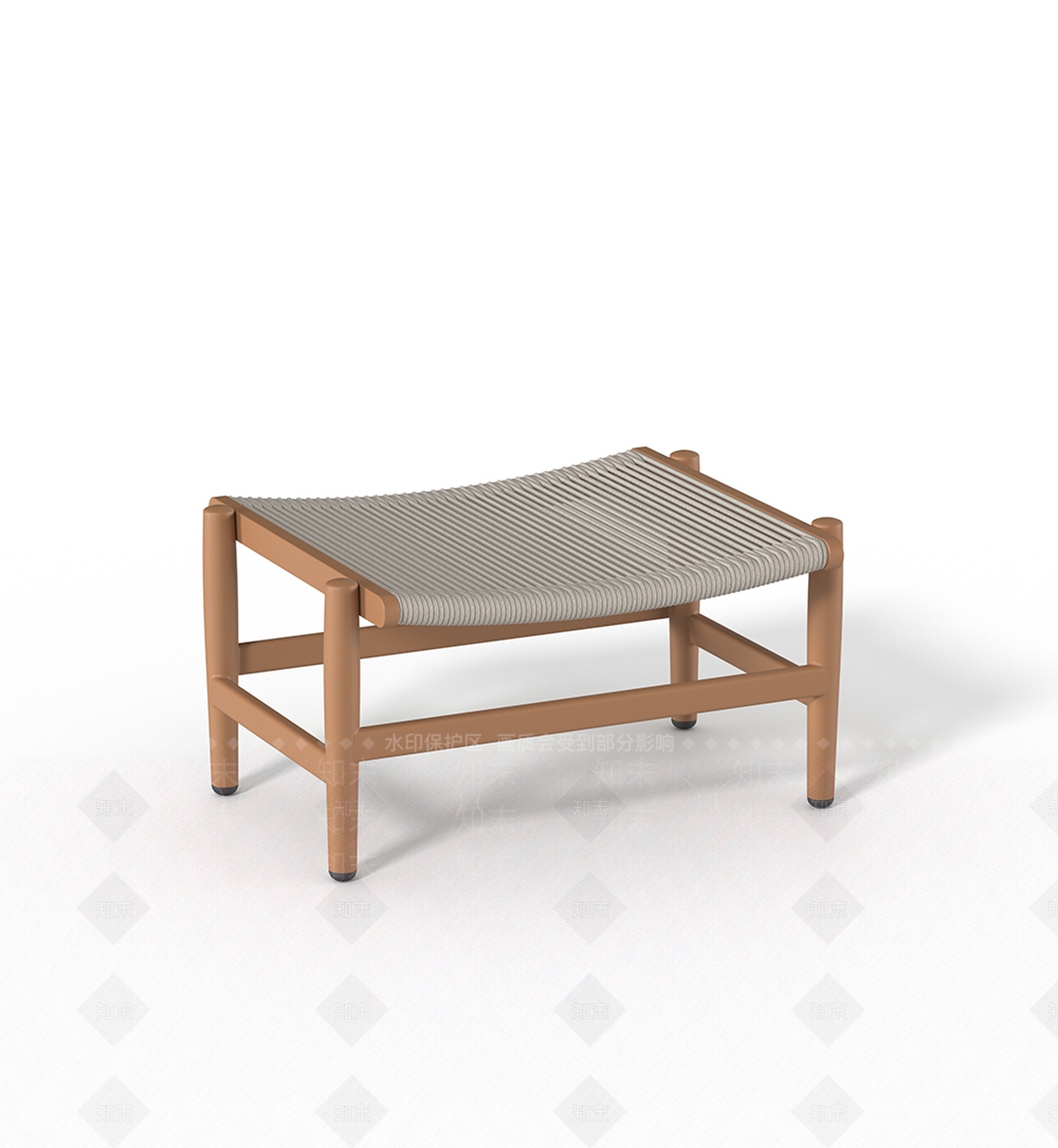 现代法式其他凳子3D模型下载【ID:1190635017】
