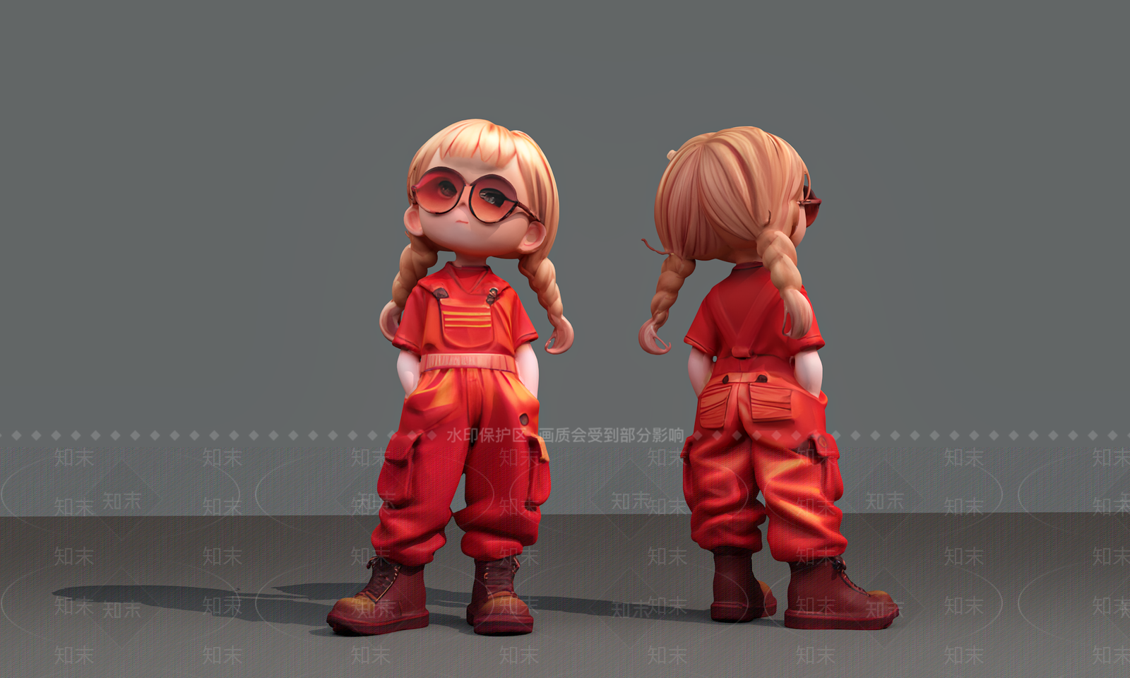 女人3D模型下载【ID:1190640235】