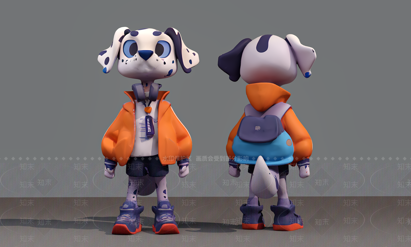 爬行类动物3D模型下载【ID:1190642191】